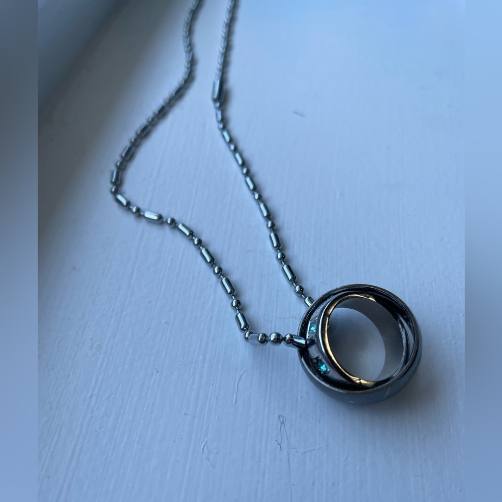 Attack on Titan Double Ring Pendant Necklace